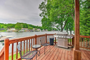 Waterfront Lake Ozark Home with Decks, Fire Pit